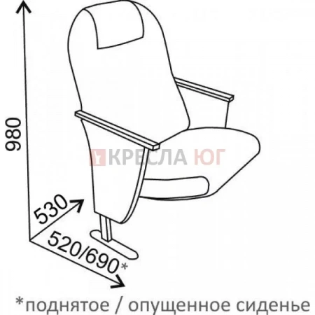 Кресло Дрезден Люкс