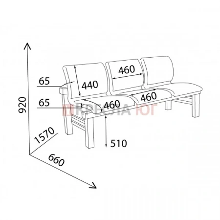 Кресло Кортес