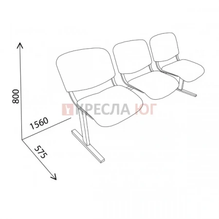 Кресло Школьник 3М